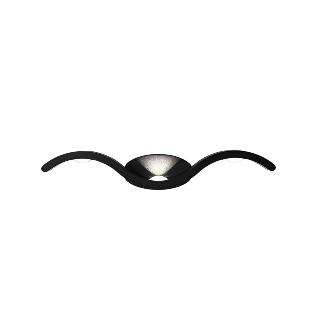 OMBRA — Applique Murale LED Noire par Atelier Lior