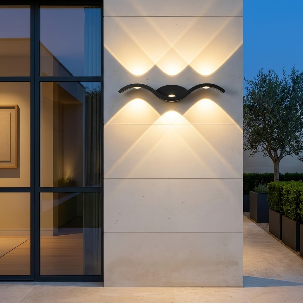 OMBRA — Applique Murale LED Noire
