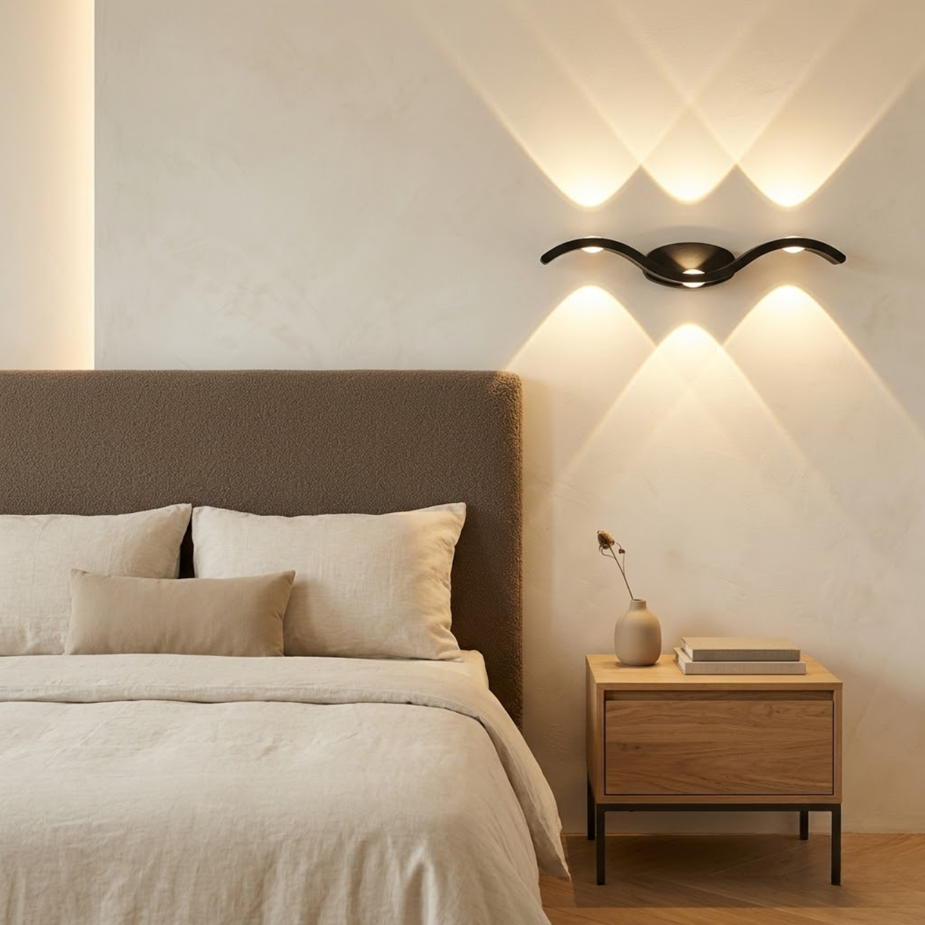 OMBRA — Applique Murale LED Noire