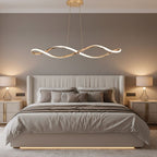 VERSA — Lustre LED Cristal Contemporain