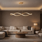 VERSA — Lustre LED Cristal Contemporain