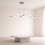 VERSA — Lustre LED Cristal Contemporain