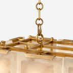 MARBRE — Lustre Cristal LED Grande Taille