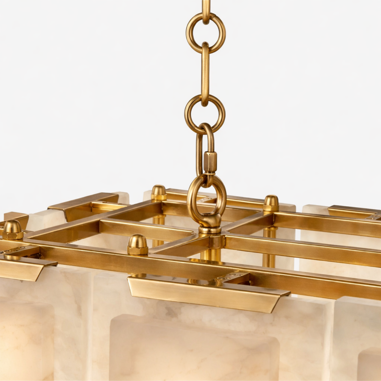 MARBRE — Lustre Cristal LED Grande Taille