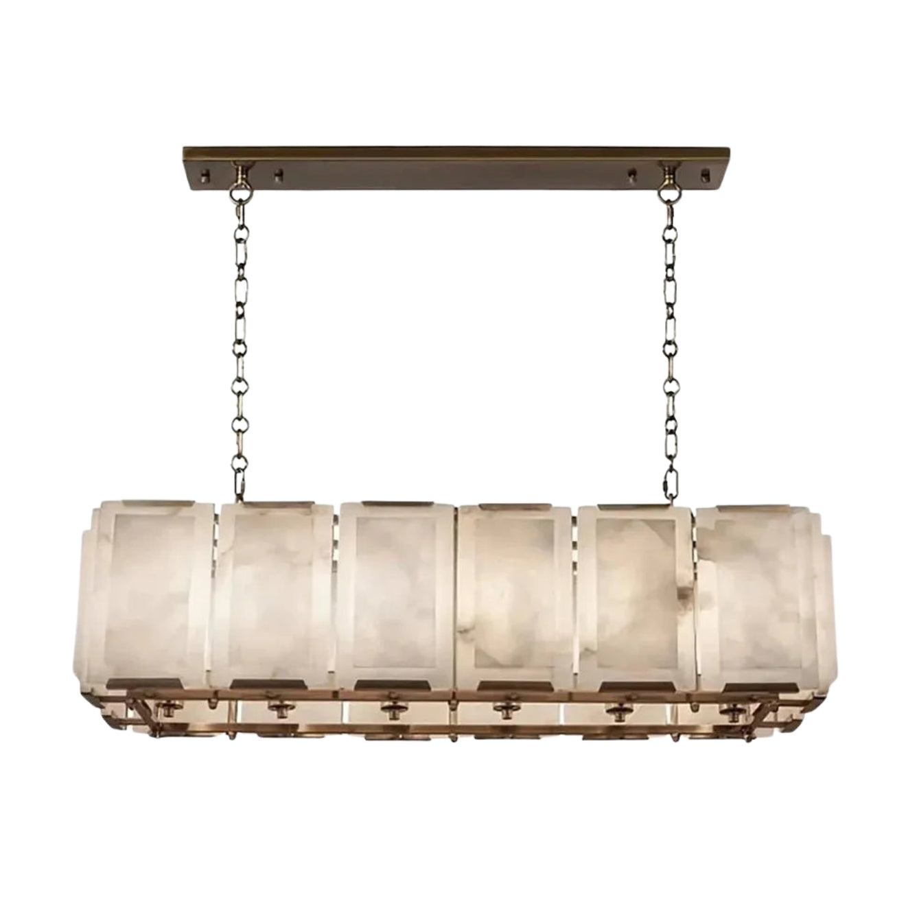 MARBRE — Lustre Cristal LED Grande Taille par Atelier Lior