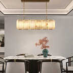 MARBRE — Lustre Cristal LED Grande Taille