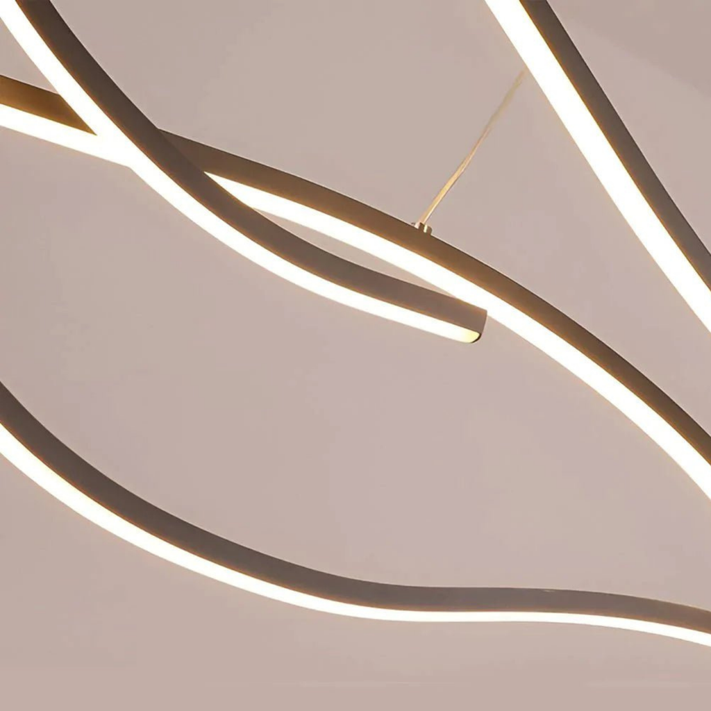 VAGUE — Suspension LED Ondulée
