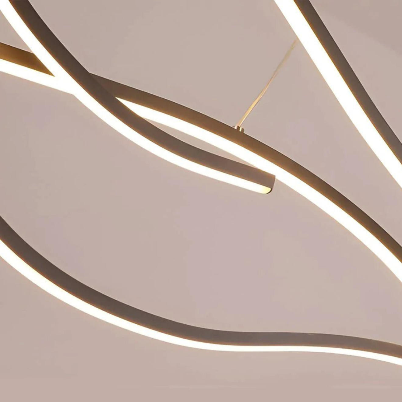 VAGUE — Suspension LED Ondulée