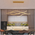 VAGUE — Suspension LED Ondulée