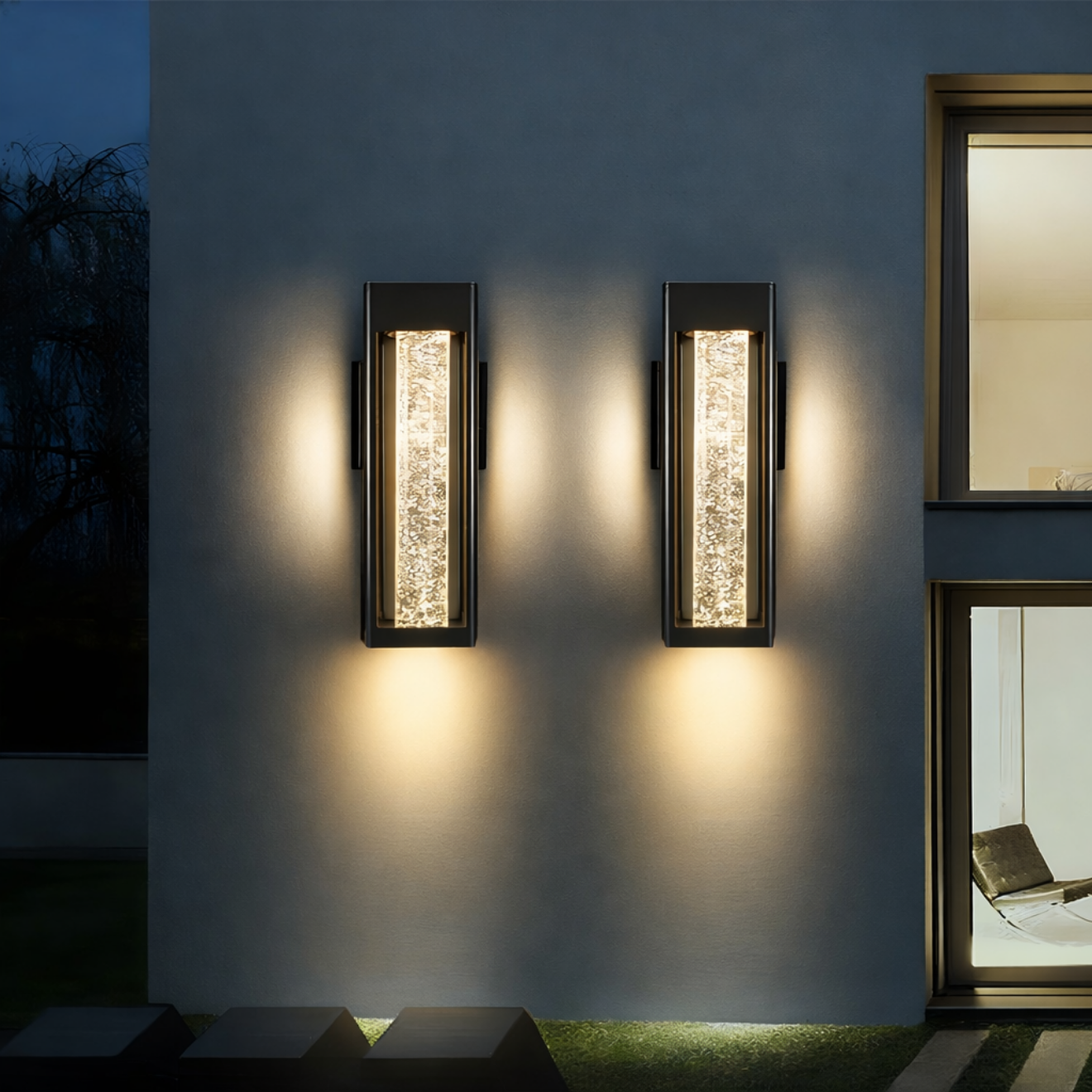 PRISME — Applique Murale LED Cristal