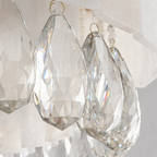 OPALE — Grand Lustre Cristal LED
