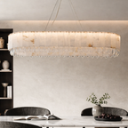 OPALE — Grand Lustre Cristal LED