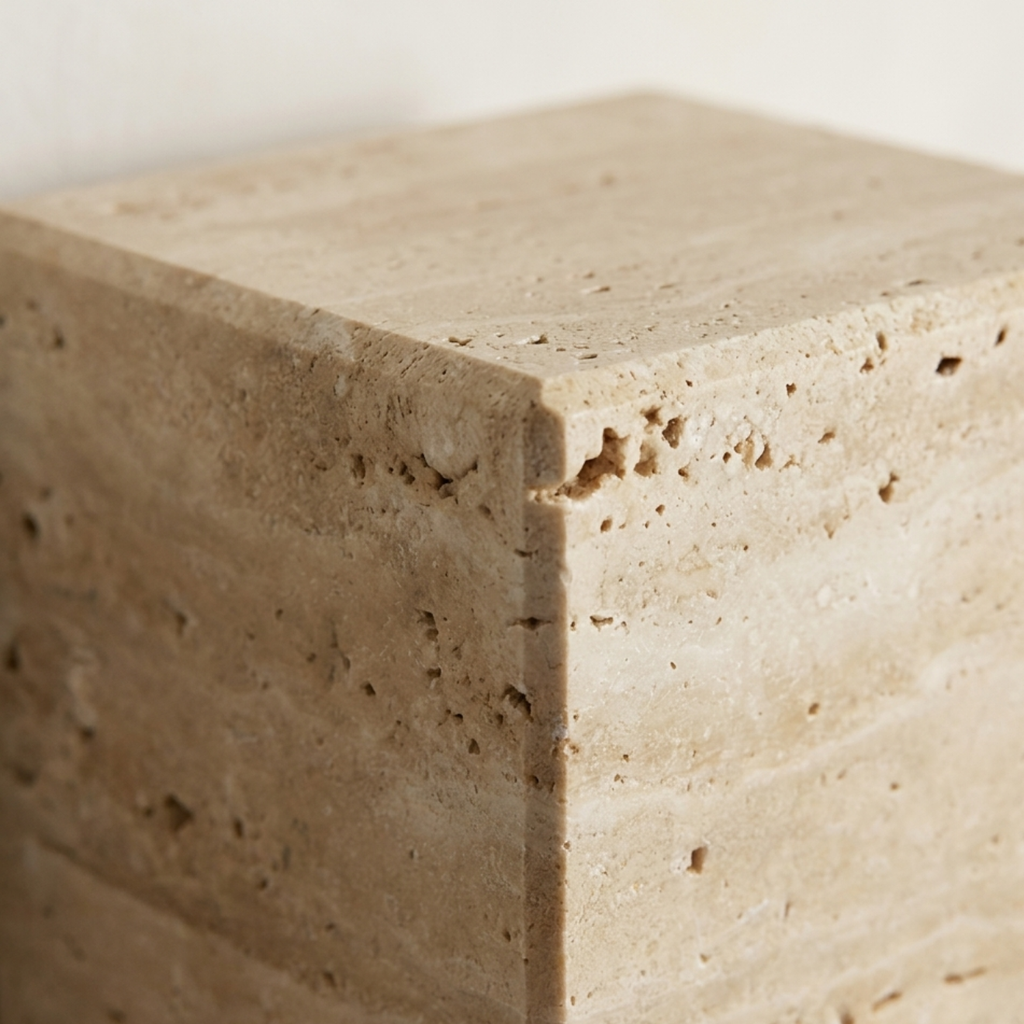 PIETRA — Applique Murale en Travertin Naturel