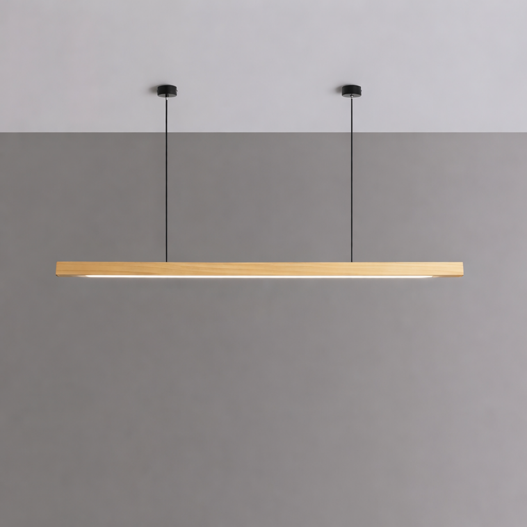 SYLVA — Suspension LED Bois & Acrylique