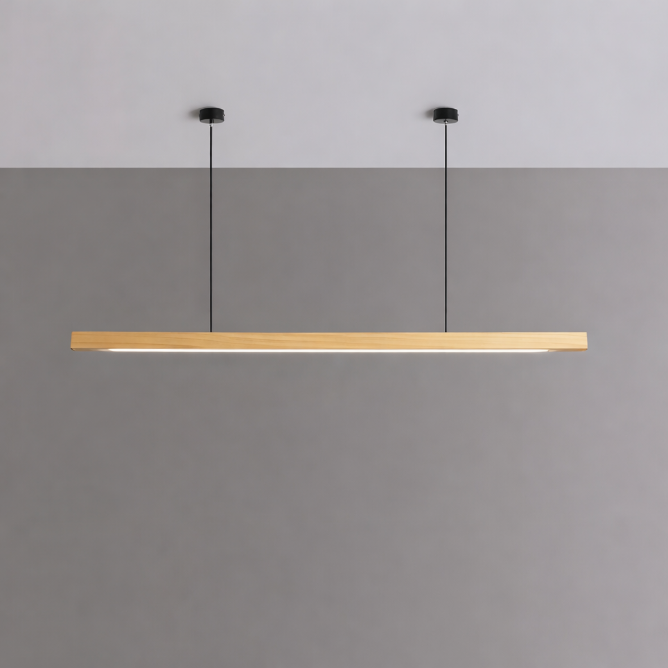 SYLVA — Suspension LED Bois & Acrylique