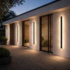 LINEA — Applique Murale LED Linéaire Aluminium Noir