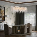 GEMME — Lustre LED Cristal Géométrique par Atelier Lior