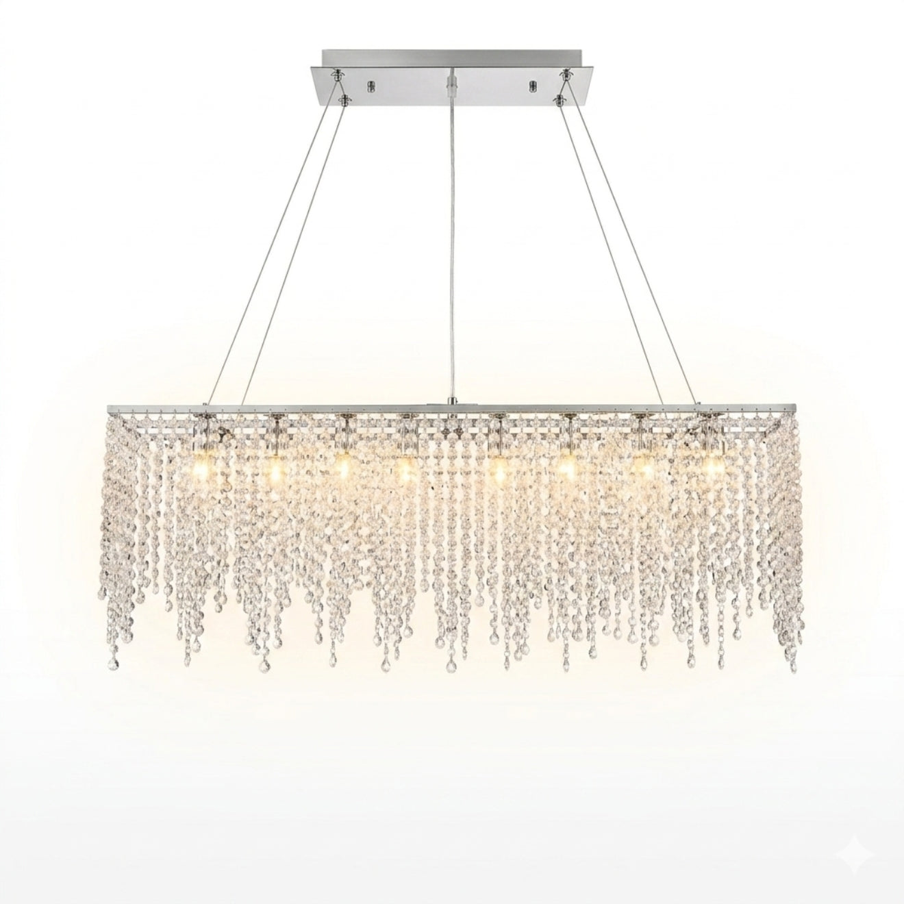 GEMME — Lustre LED Cristal Géométrique par Atelier Lior