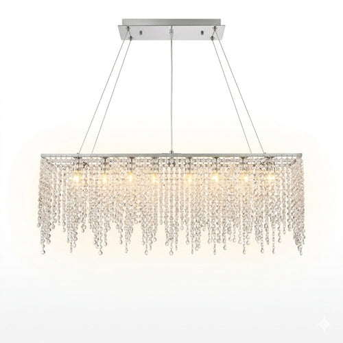 GEMME — Lustre LED Cristal Géométrique par Atelier Lior