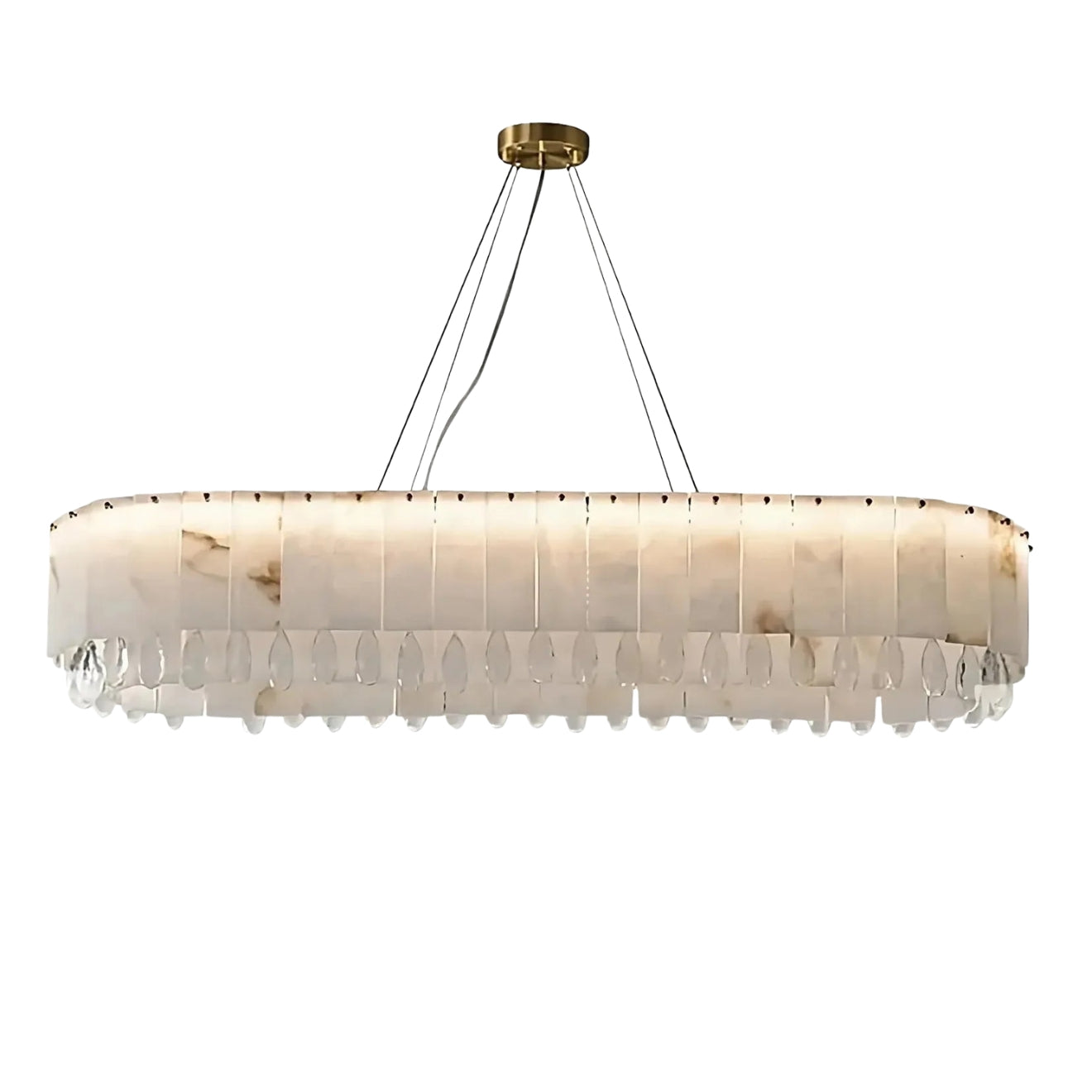 OPALE — Grand Lustre Cristal LED par Atelier Lior