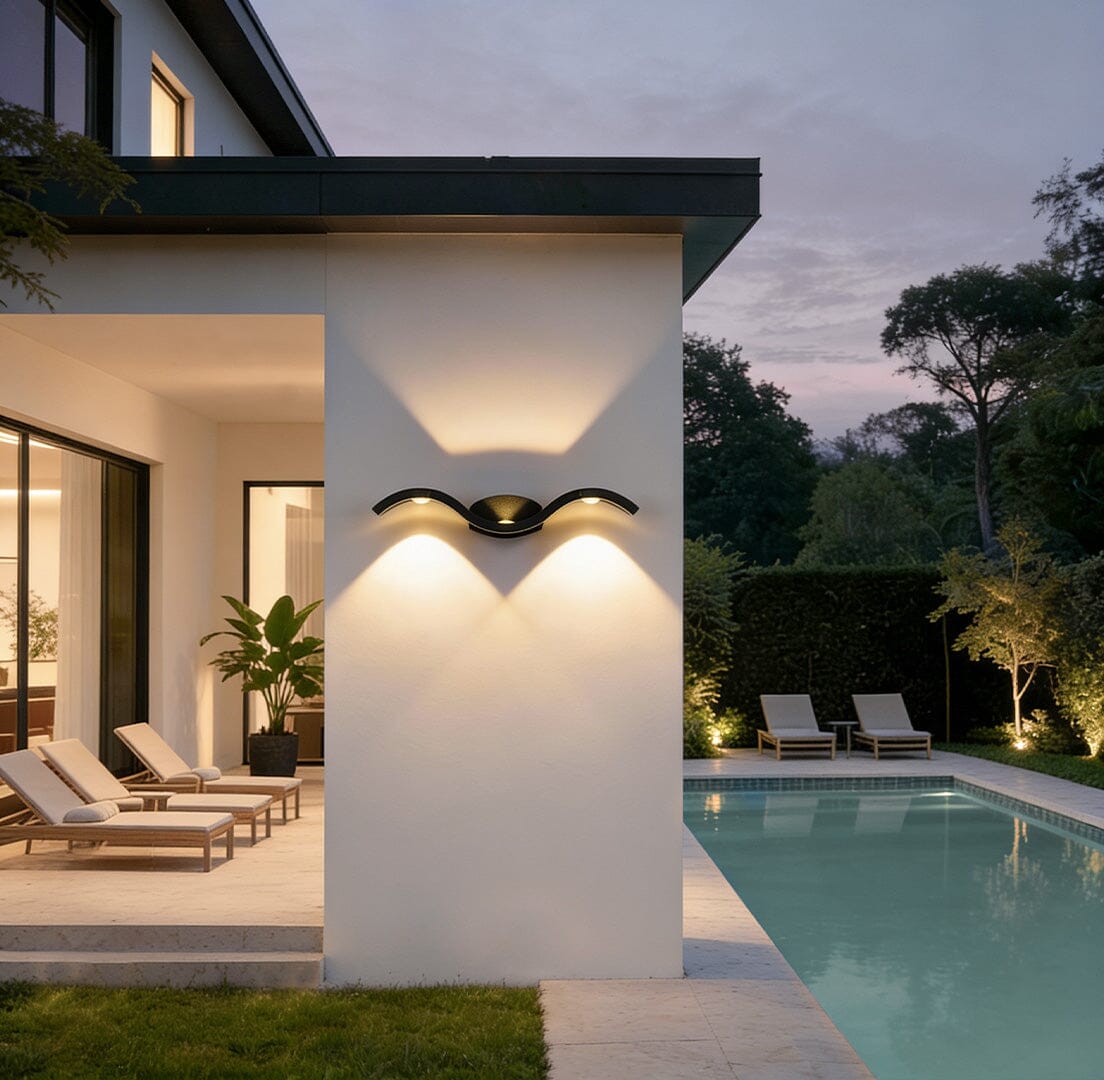 OMBRA — Applique Murale LED Noire